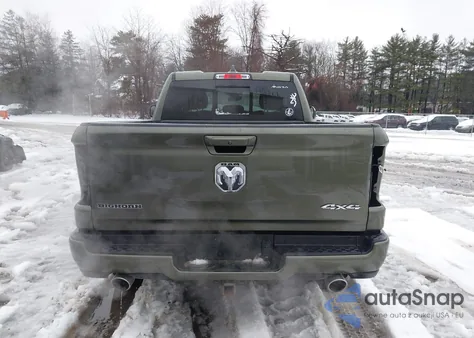 2020 Ram 1500 Big Horn 4X4 6'4 Box from USA, damaged, VIN 1C6SRFBT3LN290046